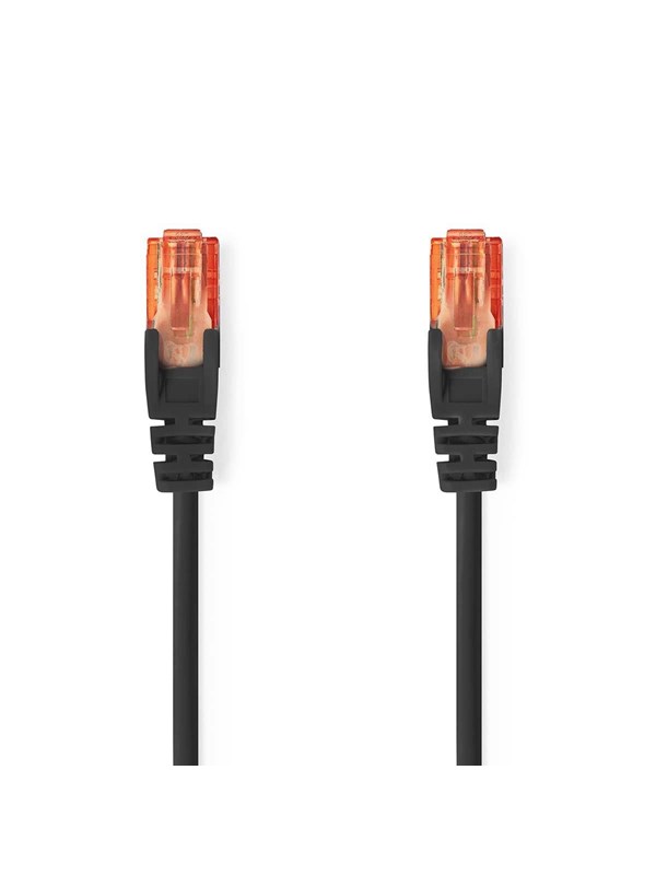 Nedis CCGL85200BK50 networking cable - Musta - 5m