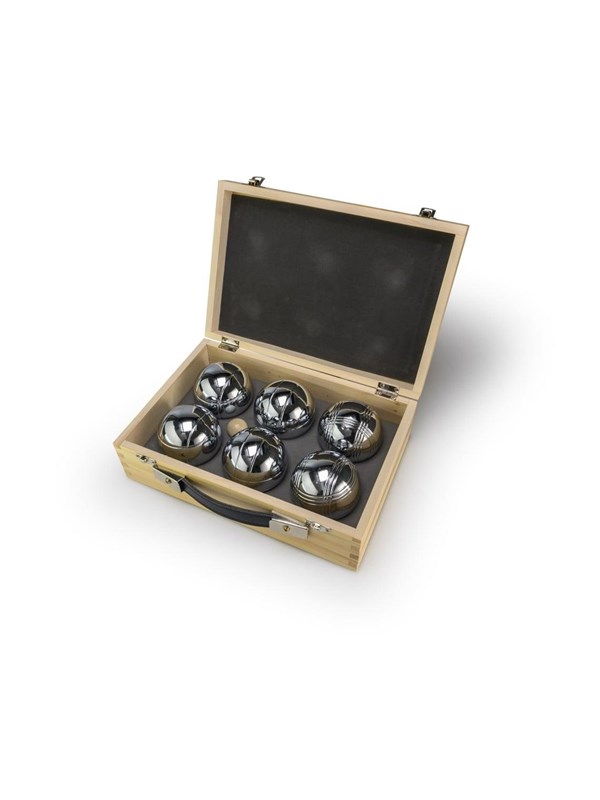 Petanque i trææske