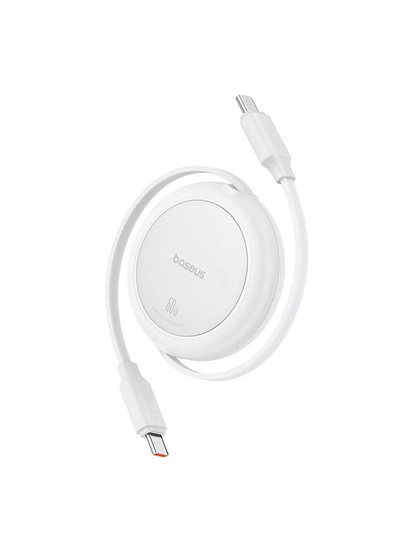 Baseus Free2Pull Mini USB-C to USB-C 60W 1 (white)