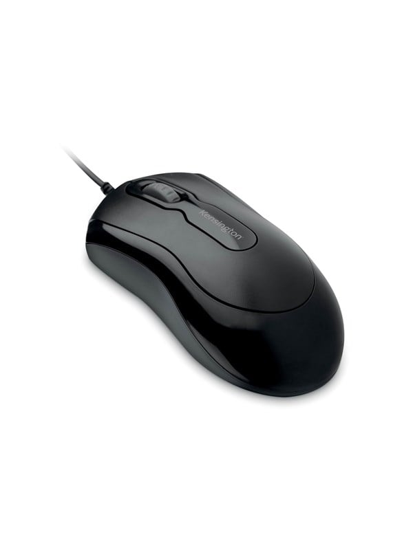 Kensington Mouse-in-a-Box™ EQ langallinen hiiri - Hiiri - Optinen - 3 painiketta - Musta