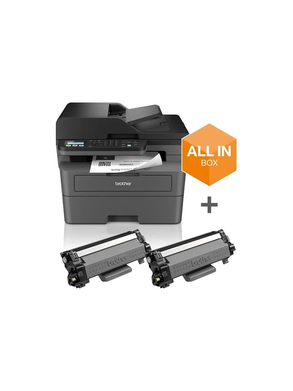 Brother MFC-L2827DWXL - multifunction printer - B/W Multifunction - Yksivärinen - Laser