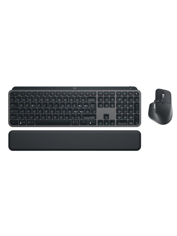 Logitech MX Keys Combo For Business Gen 2 (IT) - Näppäimistö ja Hiirisetti - Italialainen - Musta