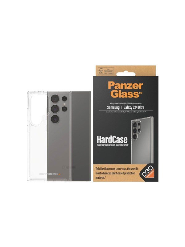 PanzerGlass HardCase w. D3O® Samsung Galaxy S24 Ultra | Transparent