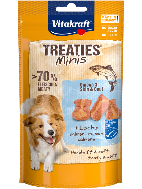 Vitakraft Treaties Minis Lohi & Omega 3 48g
