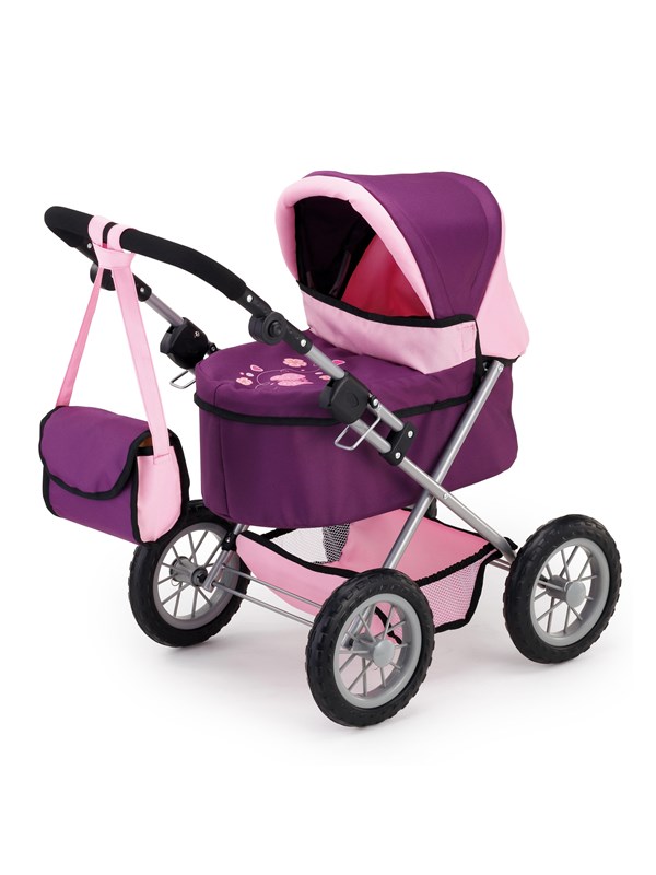 Bayer Design Doll"'s Pram Trendy - Plum