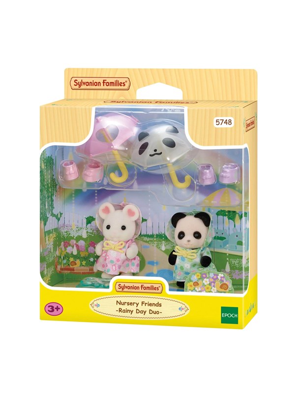 Sylvanian Families Nursery Friends - Rainy Day Duo