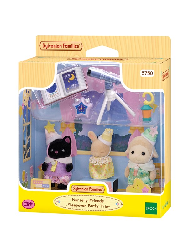 Sylvanian Families Kolmoset yökylässä