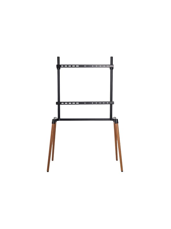 Nedis TVSM7250 stand - quadpod - for LCD TV - black beech - Max 40 kg - recommended for 75""