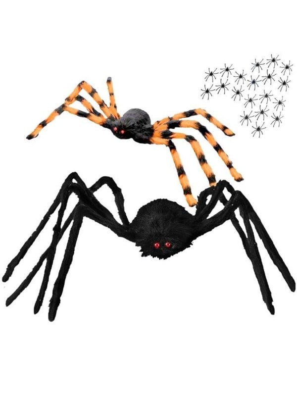 Mikamax XXL Spider Halloween Decoration