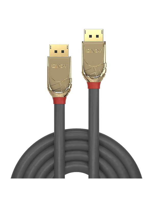 Lindy Gold DisplayPort 1.2 Cable - 7.5m