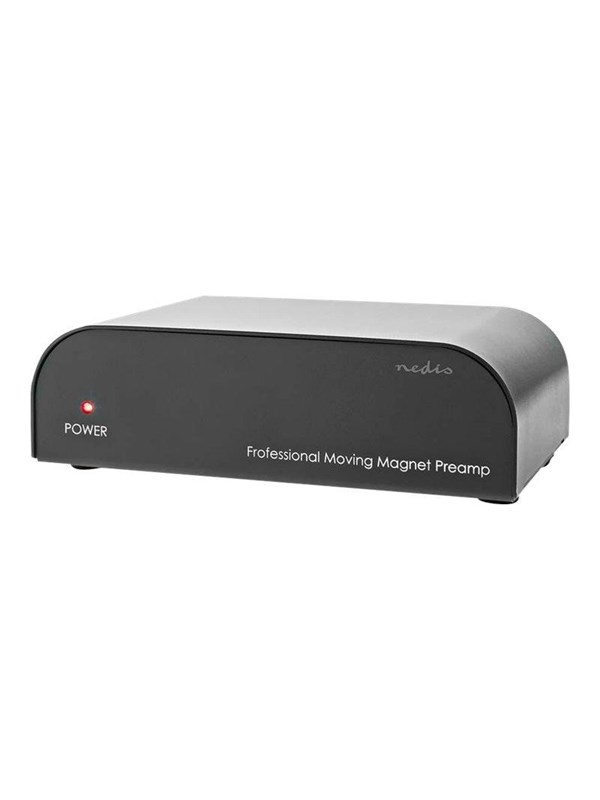 Nedis AAMP2411BK - RIAA Preamplifier (MM) - Phono esivahvistin - Musta