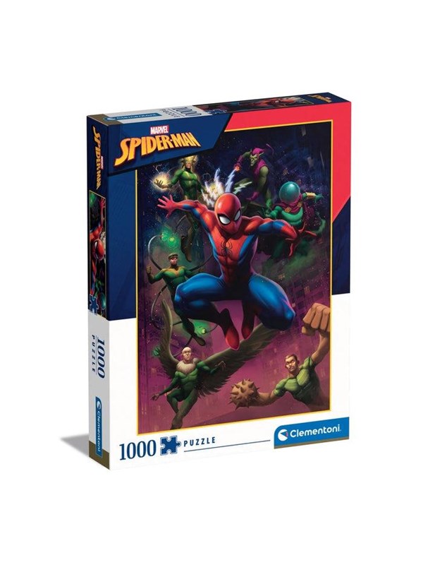 Clementoni Jigsaw Puzzle Marvel Spiderman 1000pcs. Lattia
