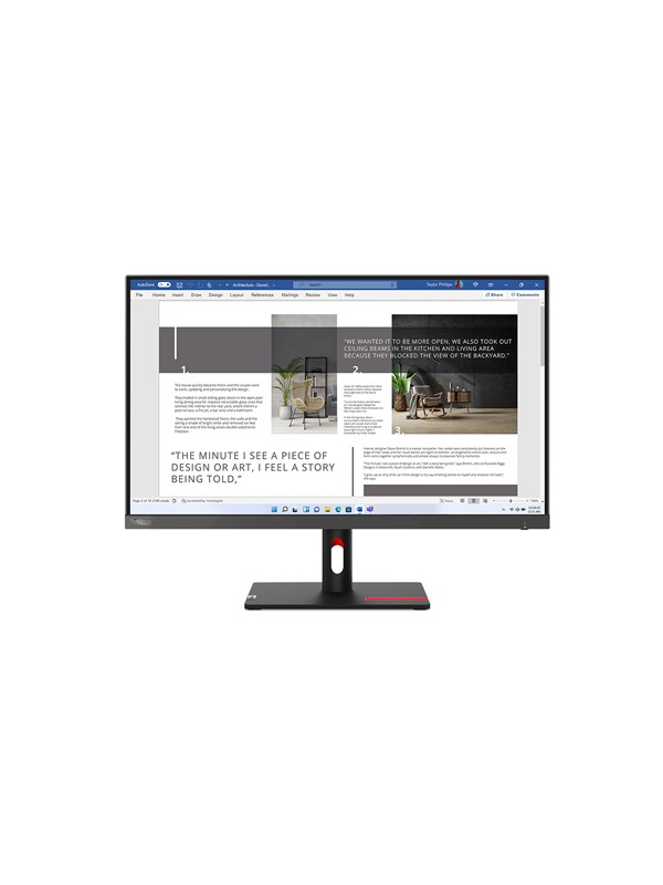 27" Lenovo ThinkVision S27i-30 - 1920x1080 (FHD) - 100Hz - IPS