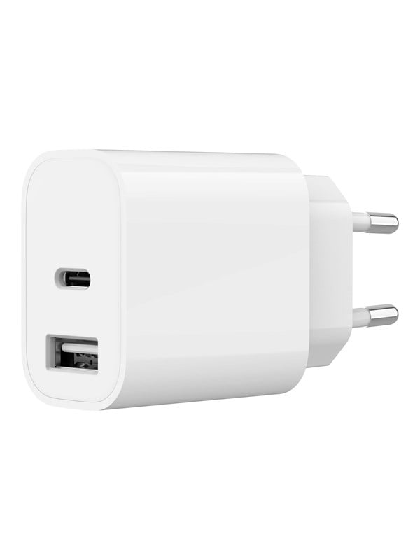 Gembird Universal USB charger 2.4A 2-port - White