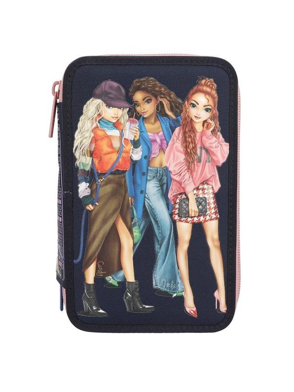 Depesche TOPModel Triple Pencil Case CITY GIRLS