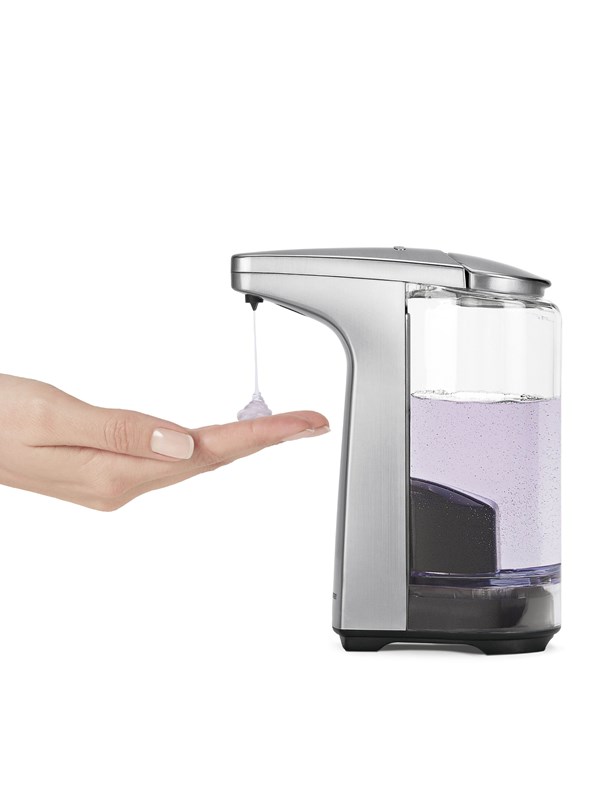 Simplehuman 237 ml sensoripumppu, harjattu nikkeli