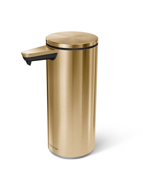 Simplehuman 266 ml ladattava sensoripumppu, messinki