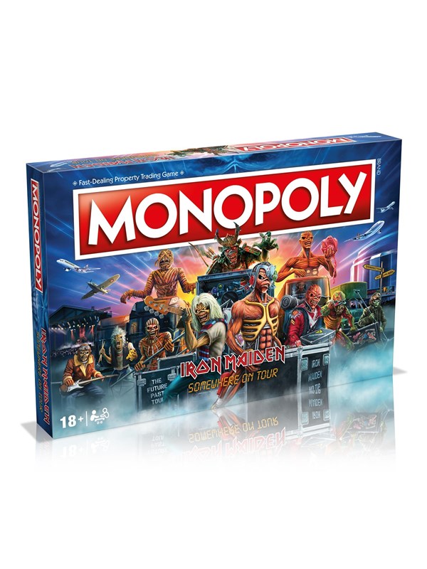 Winning Moves Monopoly Iron Maiden Edition (English)