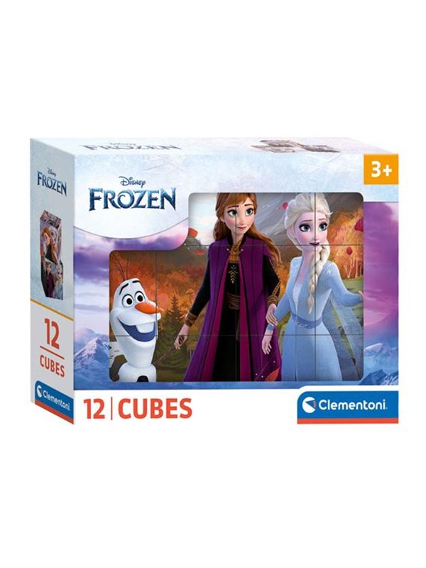 Clementoni Block Puzzle Frozen 12pcs. Palikka