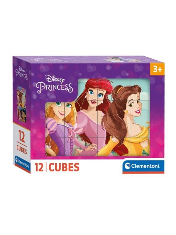 Clementoni Block Puzzle Disney Princess 12pcs. Palikka