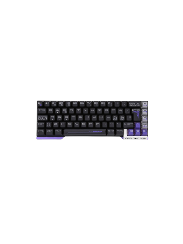 Varmilo VYU68 Victory 65% TKL RGB LED PBT/Hot-Swap/Gateron X Hall Effect - Pelinäppäimistö - Pohjoismainen - Violetti