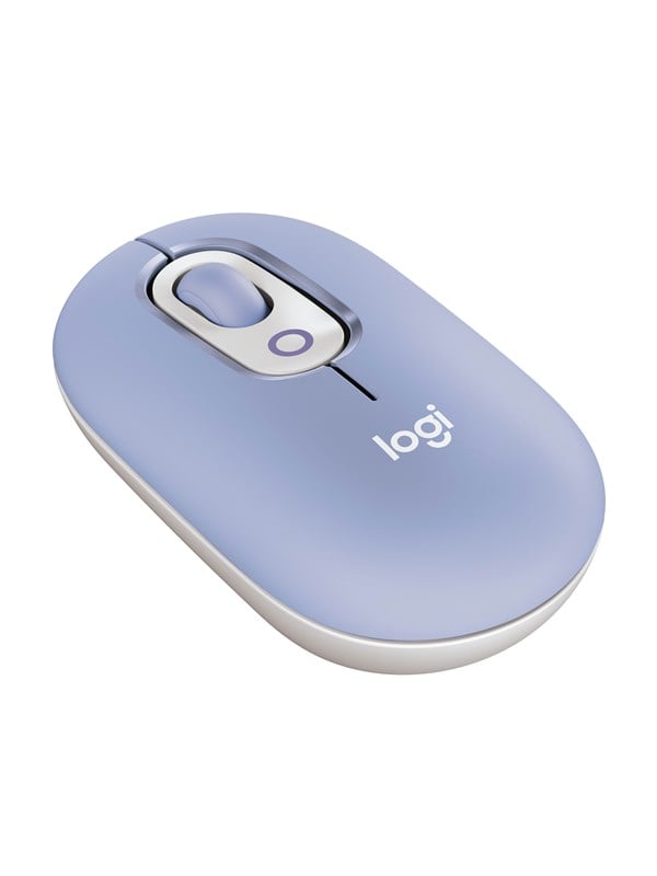 Logitech POP Mouse with Emoji - Lilac - Hiiri - Optinen - 3 painiketta - Violetti