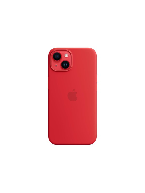 Apple iPhone 14 Silicone Case with MagSafe - (PRODUCT)RED