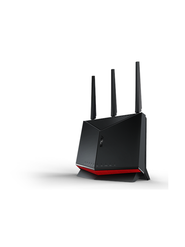 ASUS RT-BE86U -Wi-Fi 7 - 2.6 GHz CPU - 1GB RAM - Router 802.11a/b/g/n/ac/ax/be (Wi-Fi 7)