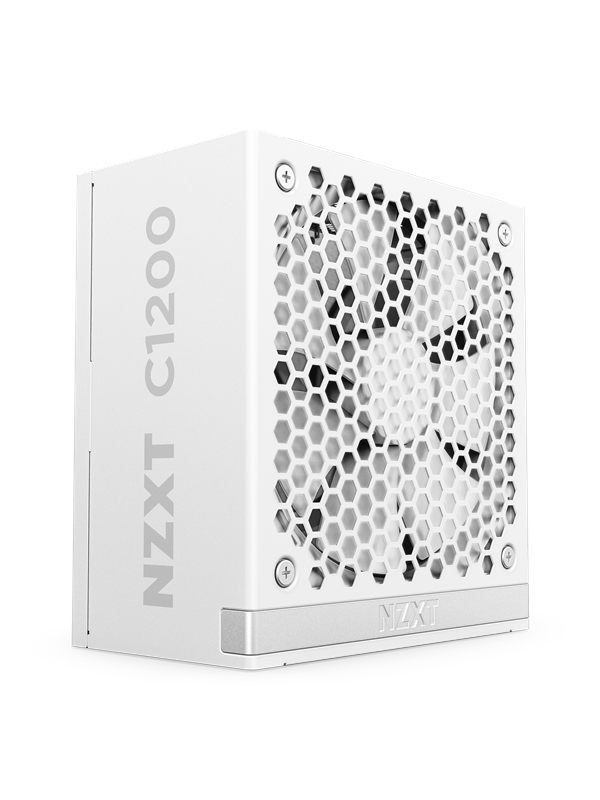 NZXT C-Series C1200 (2024) White Virtalähde - 1200 Watt - 135 mm - ATX 3.1 - 80 Plus Kulta sertifioitu