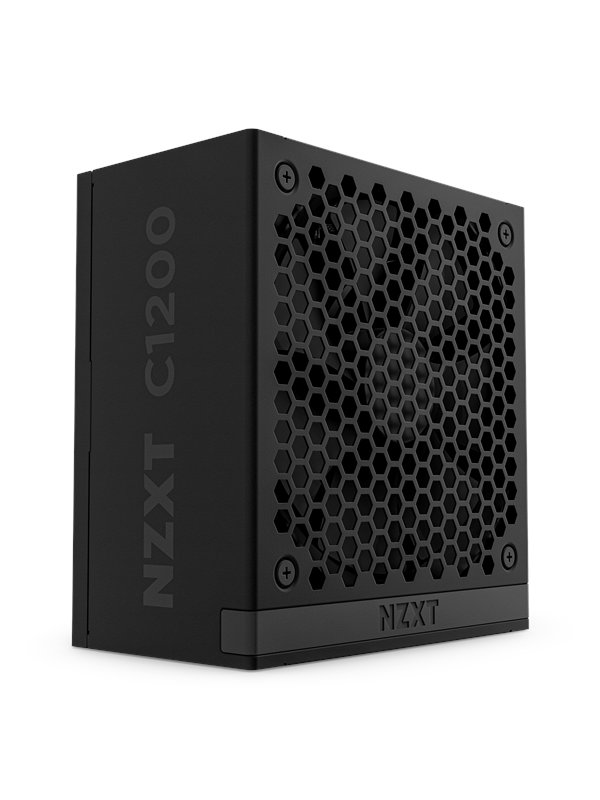 NZXT C-Series C1200 (2024) Black Virtalähde - 1200 Watt - 135 mm - ATX 3.1 - 80 Plus Kulta sertifioitu