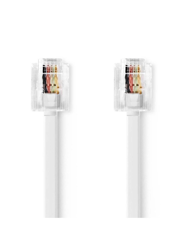 Nedis TCGL90200WT20 telephone cable