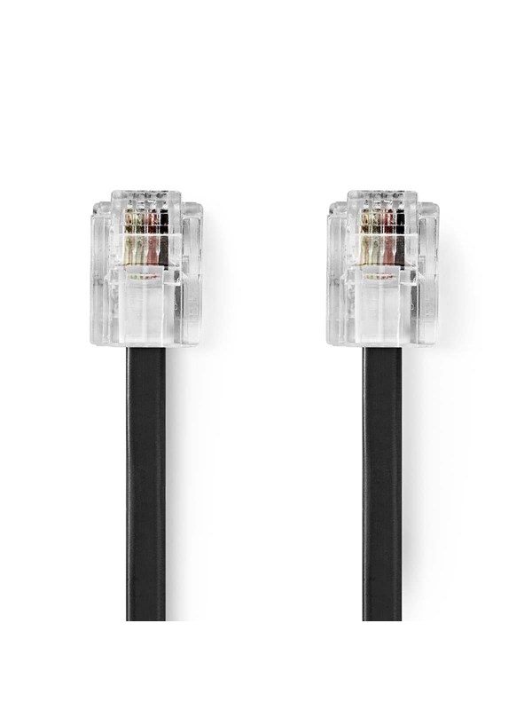 Nedis TCGL90200BK20 telephone cable