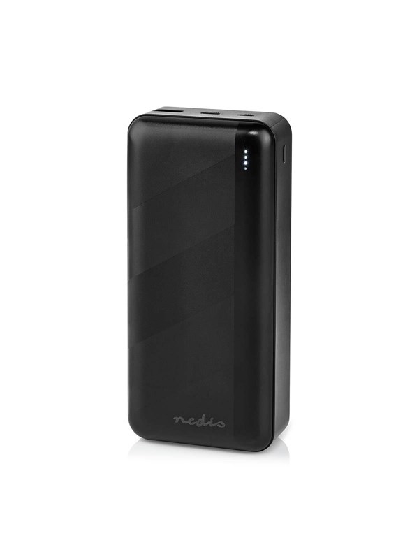 Nedis UPBKPD30000BK power bank Powerbank - musta - 30000 mAh