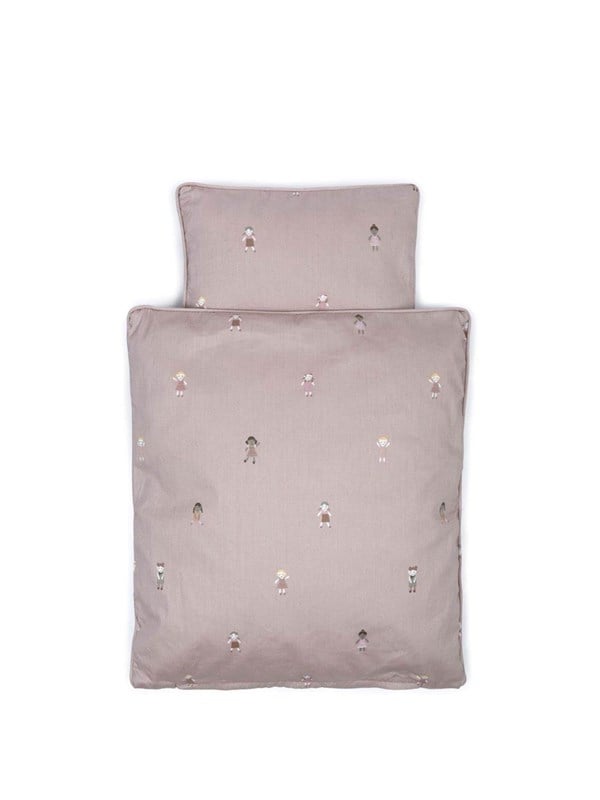 Smallstuff Doll Bedding with Pattern of Dolls