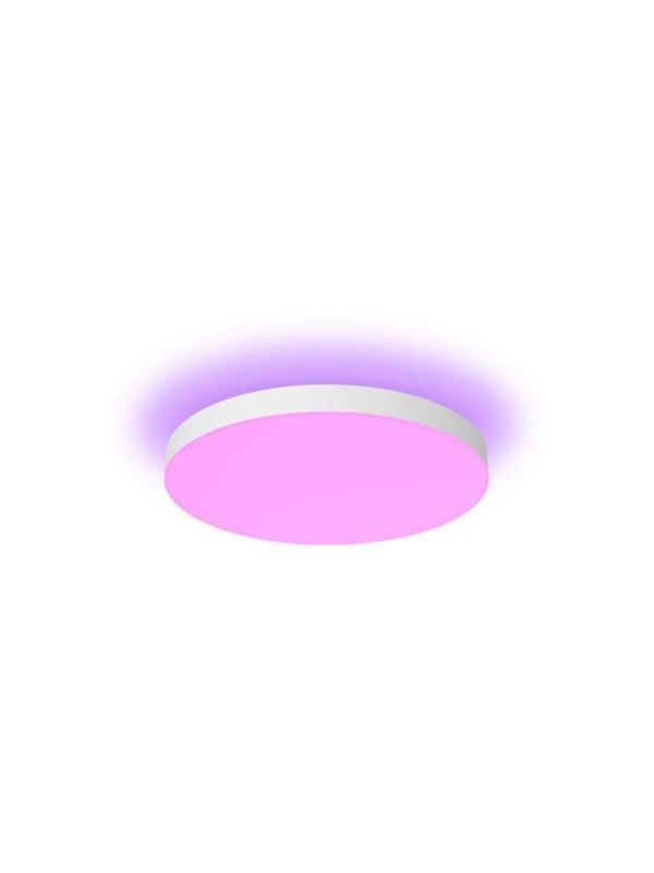 Philips Hue Datura paneelivalaisin, pieni pyöreä (valkoinen) - White & Color Ambiance
