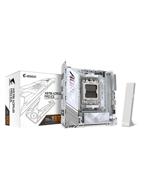 Gigabyte X870I AORUS PRO ICE WiFi 7 AM5 Mini-ITX -emolevy