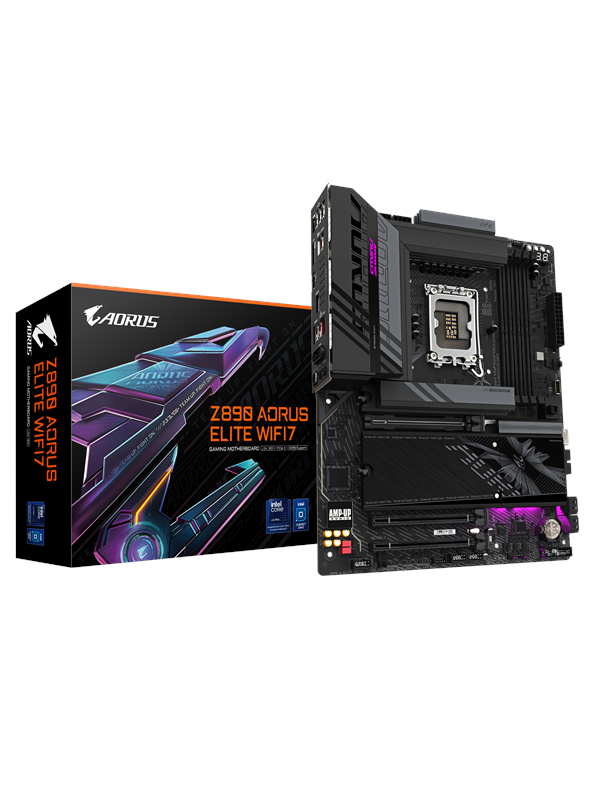 GIGABYTE Z890 AORUS ELITE WIFI7 Emolevy - Intel Z890 - Intel LGA1851 - DDR5 RAM - ATX