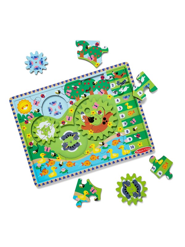 Melissa & Doug Animal Chase I-Spy Jigsaw Puzzle