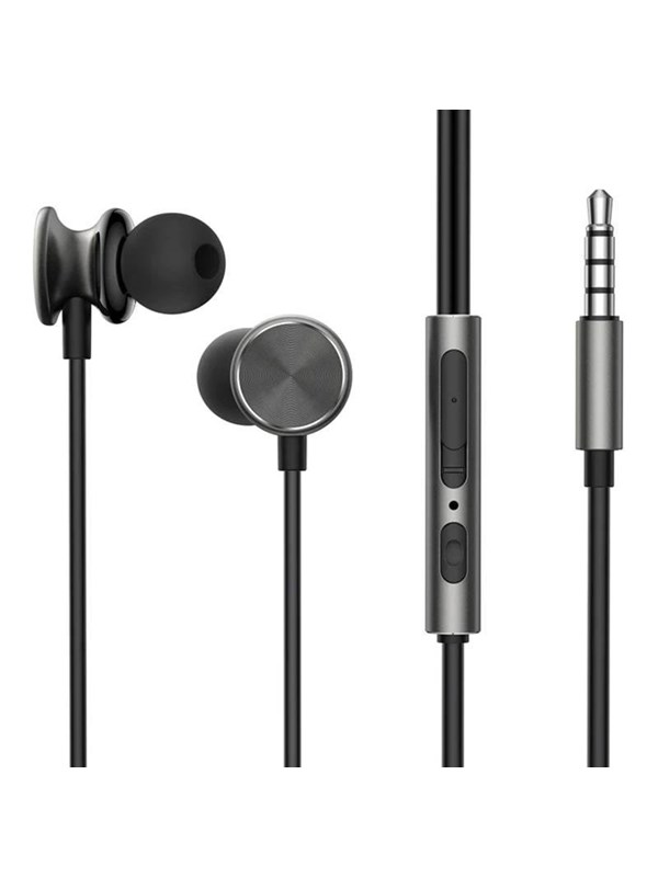 Joyroom Wired Earphones JR-EW03 Half in Ear (Dark Grey)
