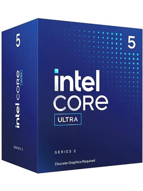 Intel Core Ultra 5 225F Arrow Lake-S CPU - 10 ydintä - 3.3 GHz - Intel LGA1851 - Intel Boxed (jäähdyttimen kanssa)