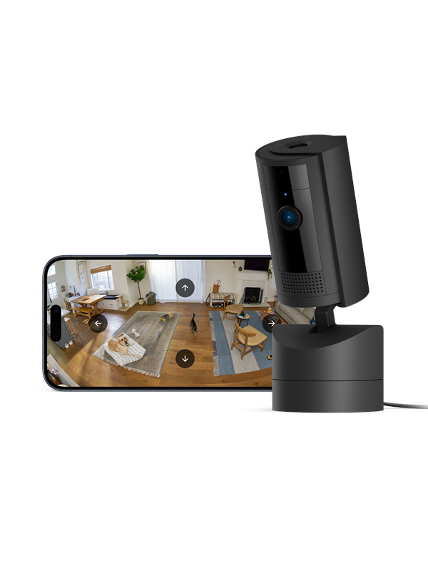 Ring Pan-Tilt Indoor Cam - Black