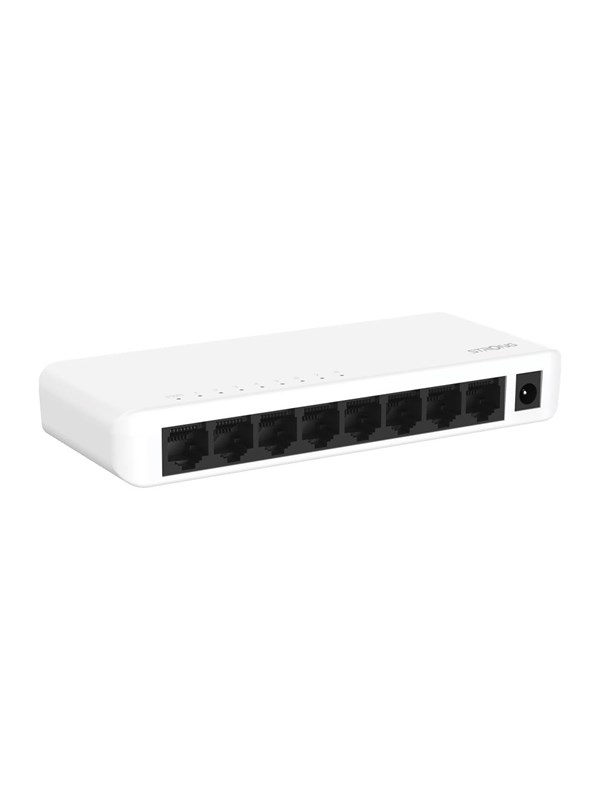 Strong SW8000P Switch - 8-port Gigabit - Plastic