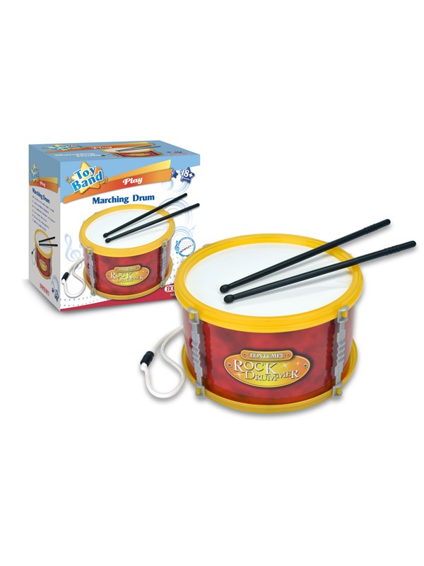 Bontempi Marching drum with shoulder strap & drum sticks