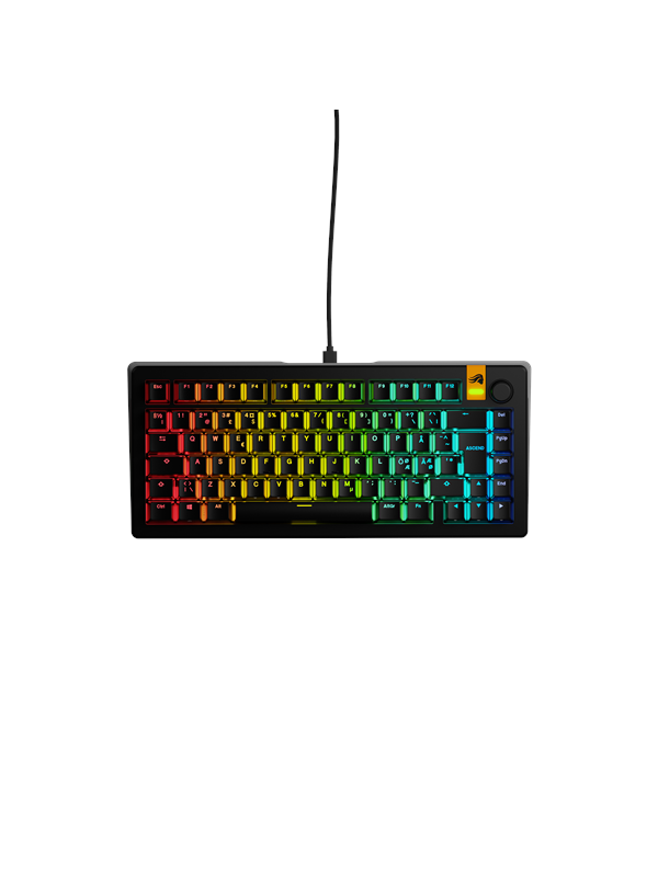 Glorious GMMK 3 HE 75% - Pohjoismainen - Musta