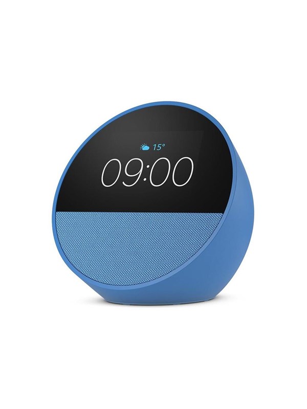 Amazon Echo Spot, Amazon Alexa, Pyöreä, Sininen, 7,19 cm (2.83), 320 x 240 pikseliä, MediaTek