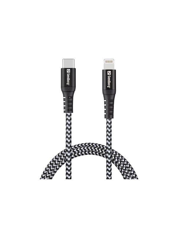 Sandberg Survivor USB-C to Lightning Cable - 1m