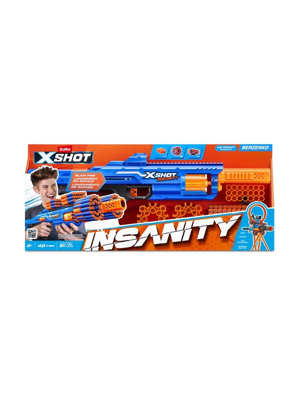 X-shot Insanity Berzerko (48 Darts)