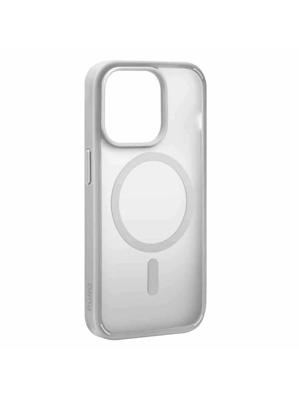 Puro Gradient Silver Cover - iPhone 15 Pro
