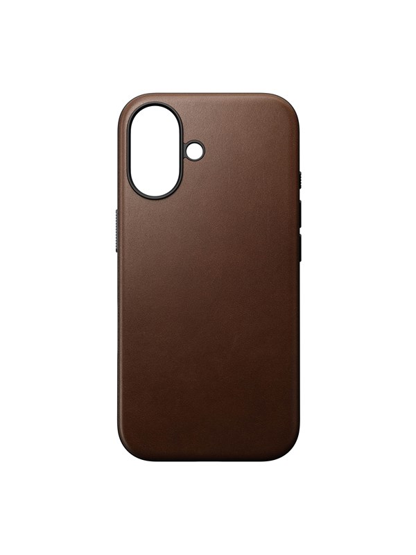 Nomad Modern Leather case - Brown - iPhone 16