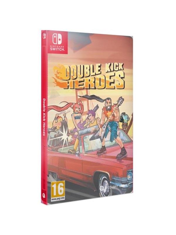 Double Kick Heroes (Steelbook Edition) - Nintendo Switch - Shoot "'em up